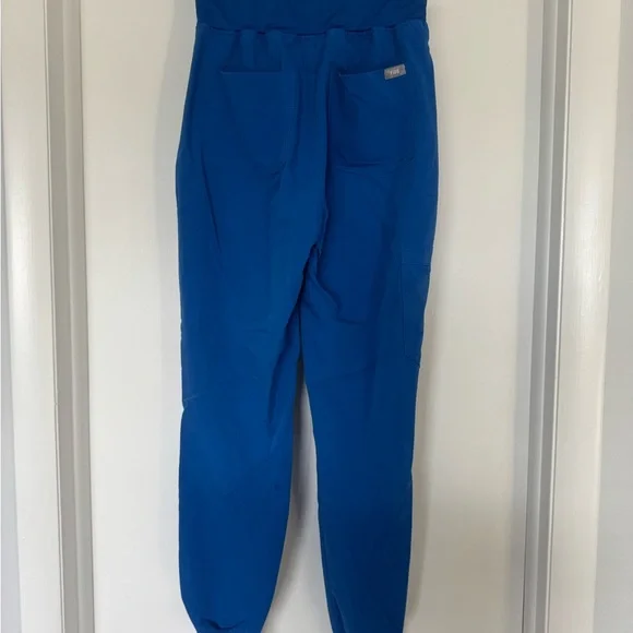 Figs Royal Blue Jogger Scrub Pants - Picture 3 of 5